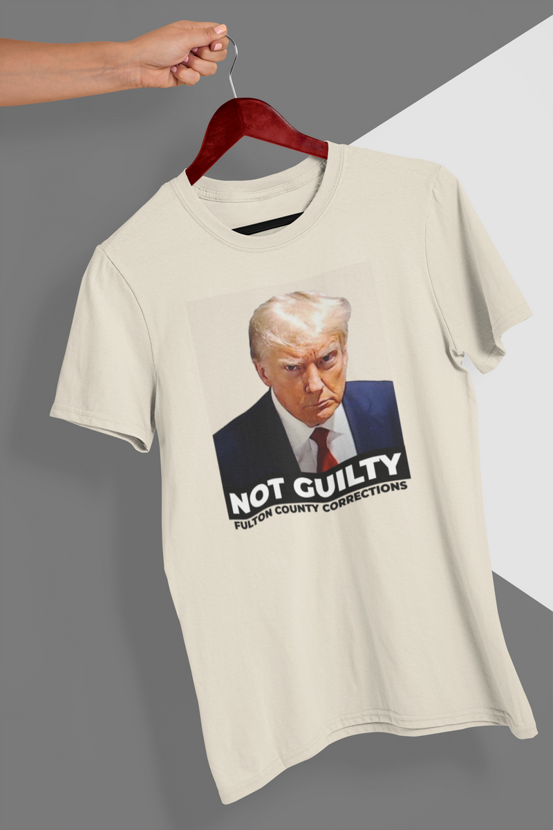 Trump, Not Guilty Colored T-Shirt