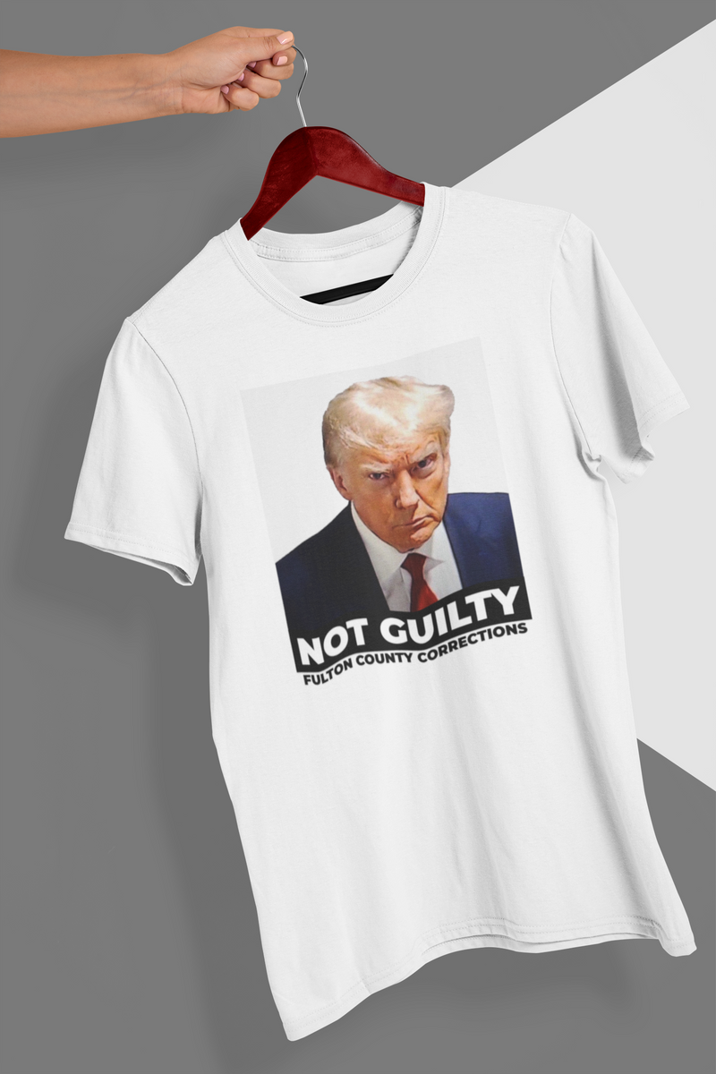 Trump, Not Guilty Colored T-Shirt