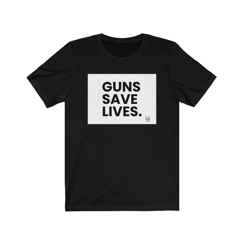 "Guns Save Lives" Men's T-Shirt