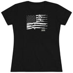 "Stinchfield's Army American Gun Flag" Women's T-Shirt
