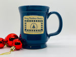 American Christmas Hand Made Coffee Mug - Red or Federal Blue